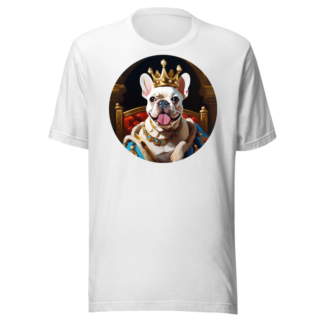PugMug Custom White French Bulldog T-Shirt