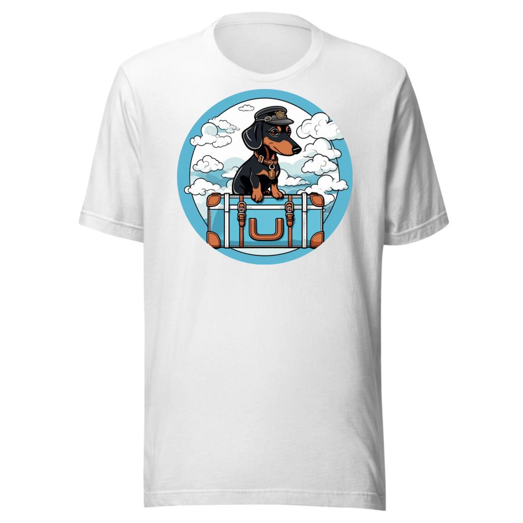 PugMug Custom Black Dachshund T-Shirt