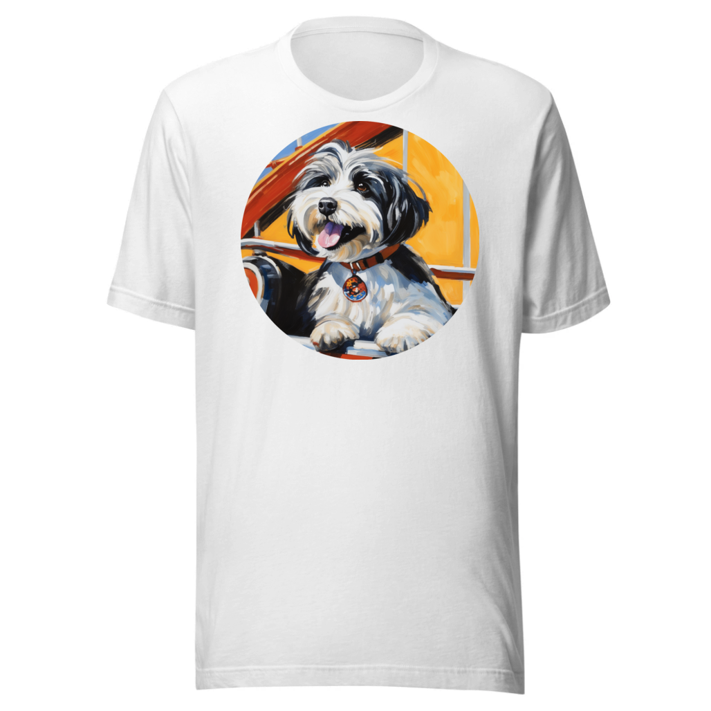 PugMug Custom Black-and-white Havanese Dog T-Shirt