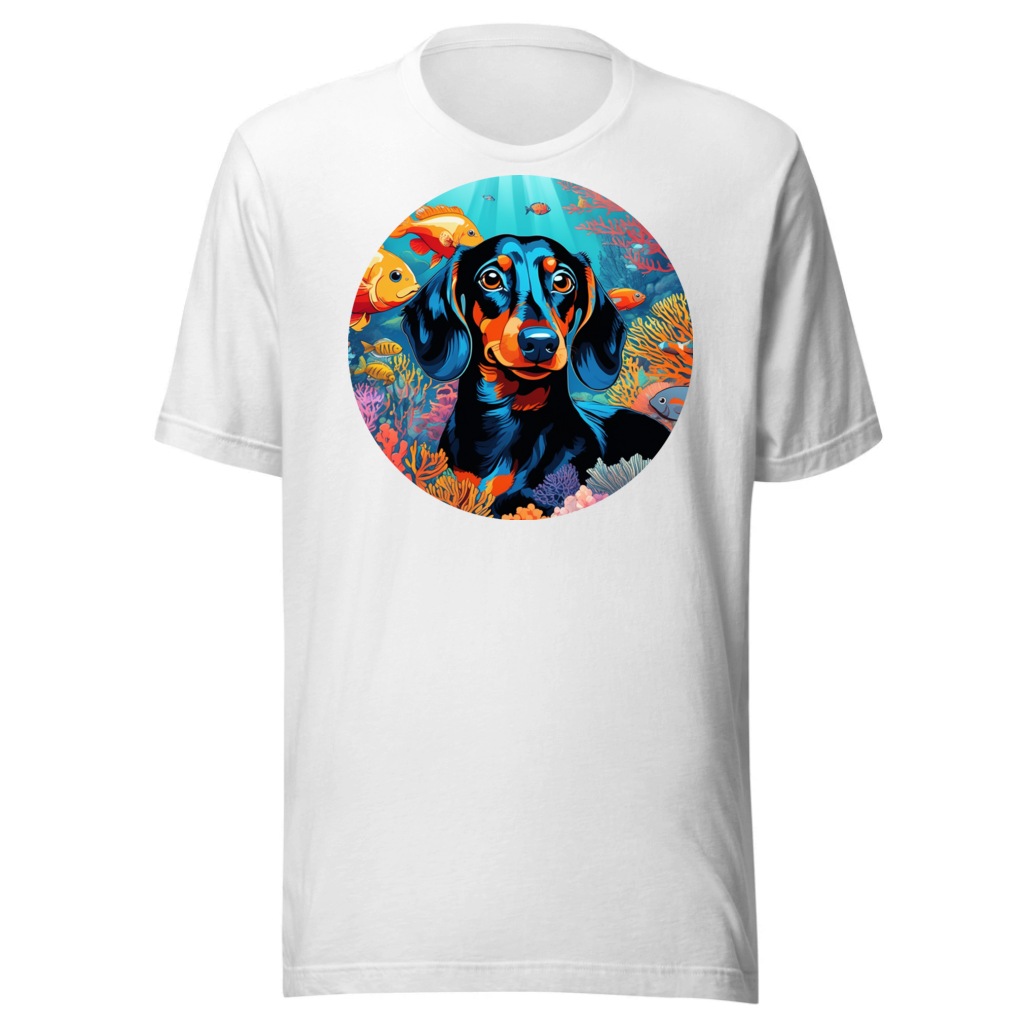 PugMug Custom Black Dachshund T-Shirt