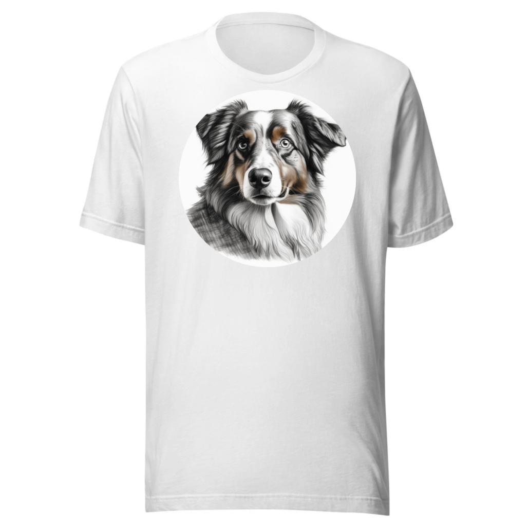PugMug Custom Australian Shepherd Dog T-Shirt