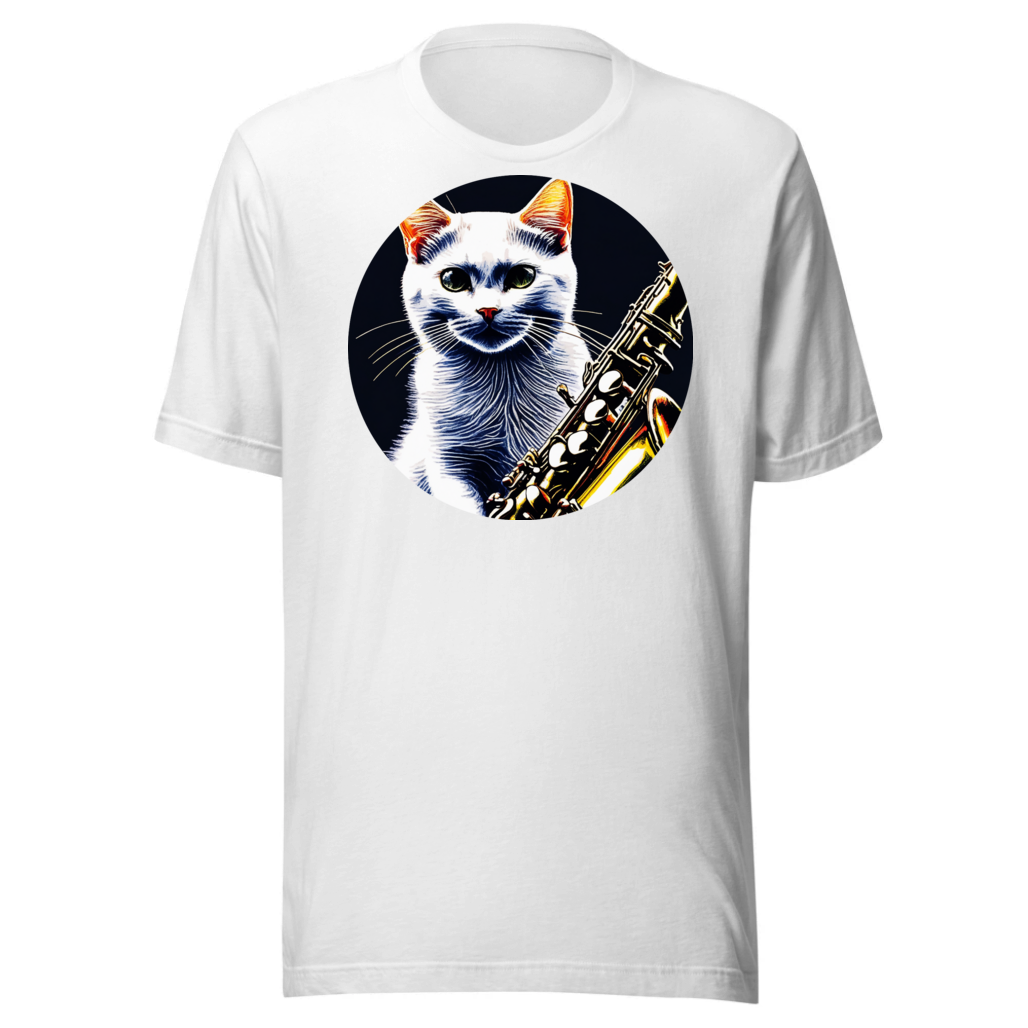 PugMug Custom White British Shorthair Cat T-Shirt