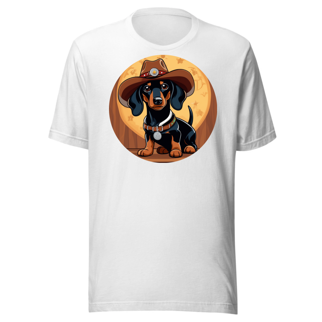PugMug Custom Black Dachshund T-Shirt