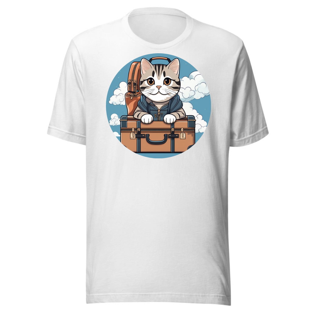 PugMug Custom Tabby Scottish Fold Cat T-Shirt