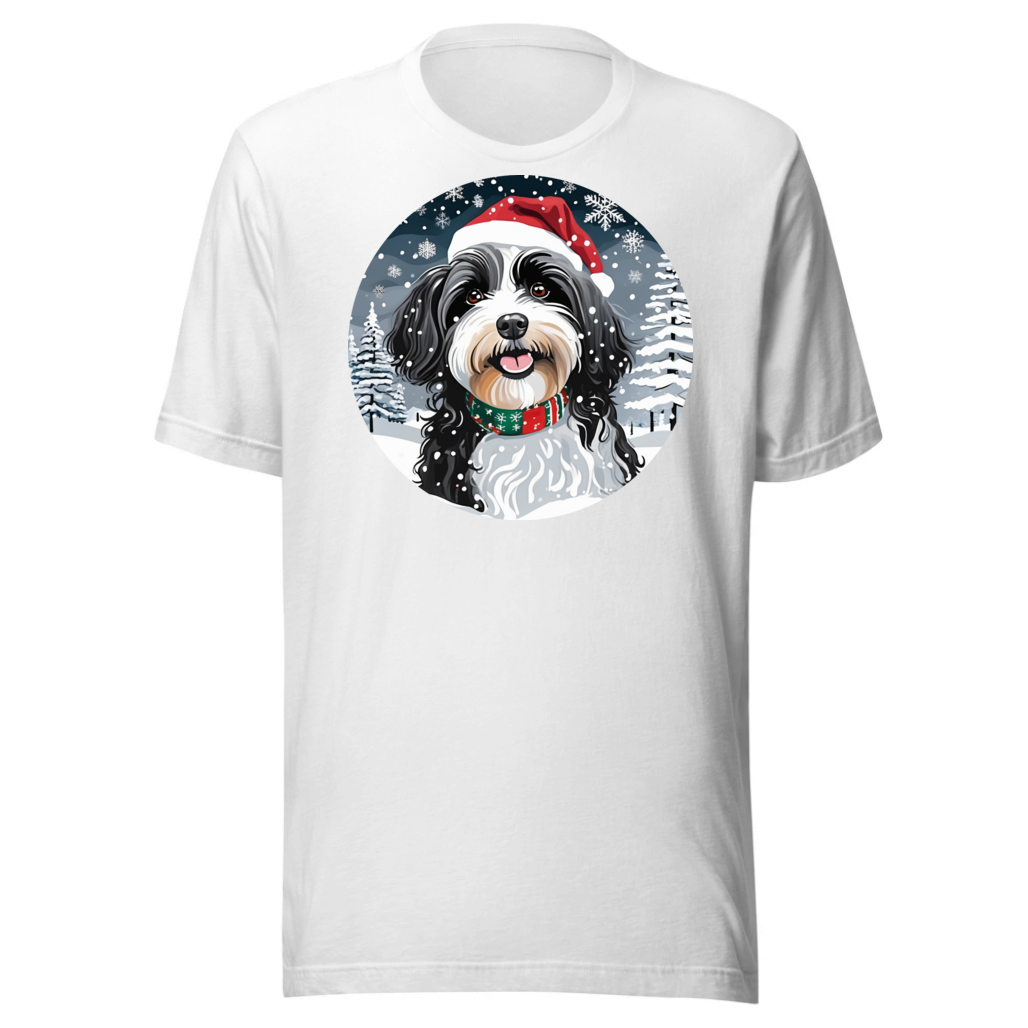 PugMug Custom Black-and-white Havanese Dog T-Shirt