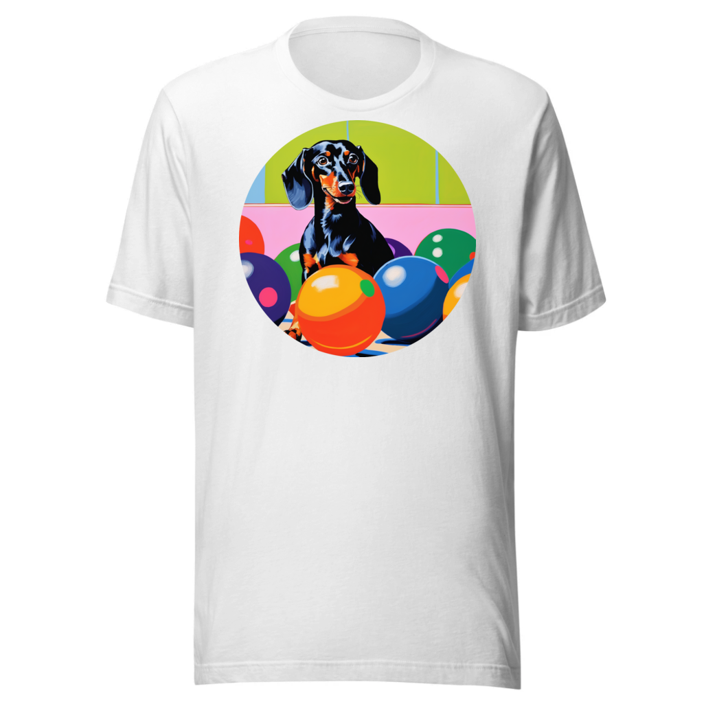 PugMug Custom Black Dachshund T-Shirt