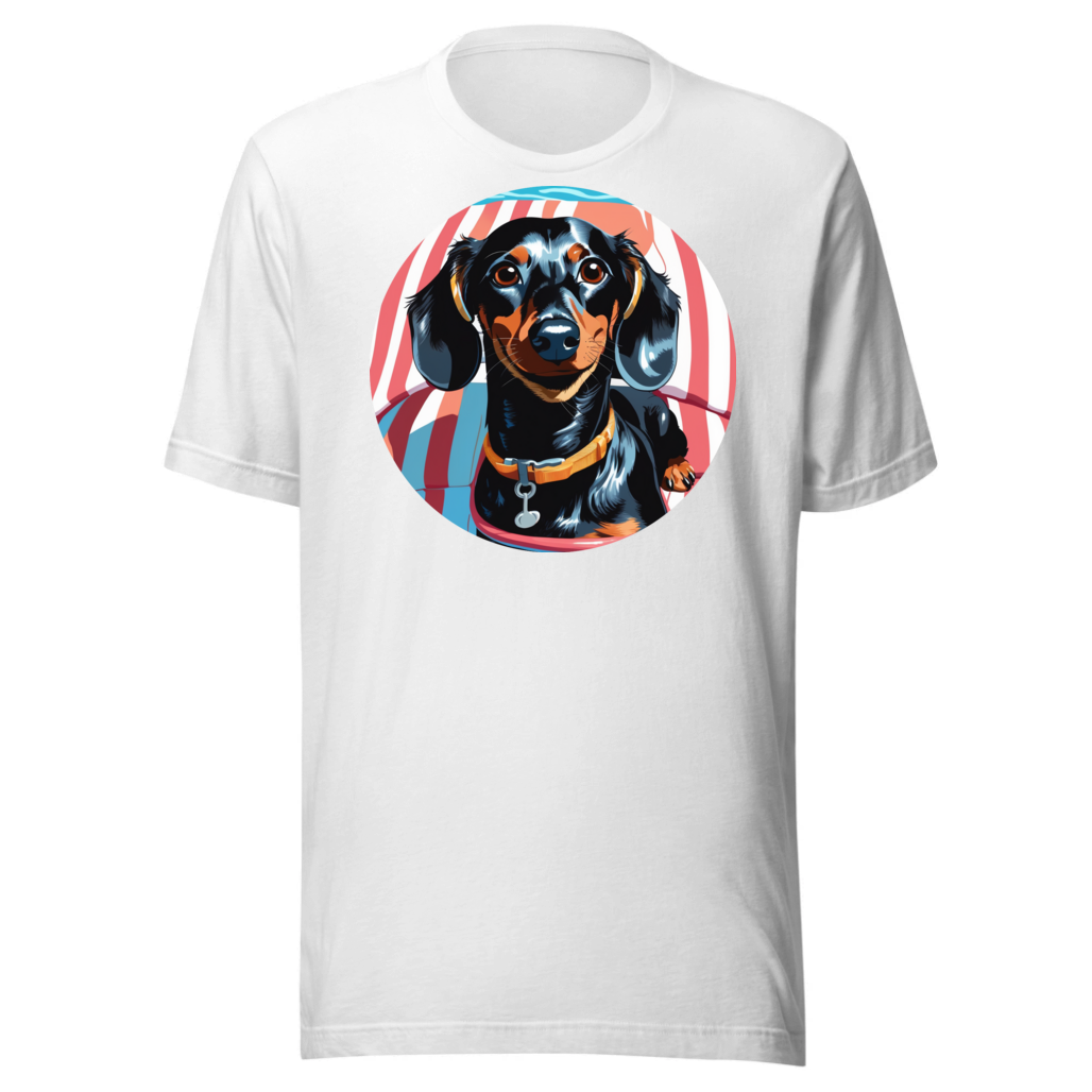 PugMug Custom Black Dachshund T-Shirt