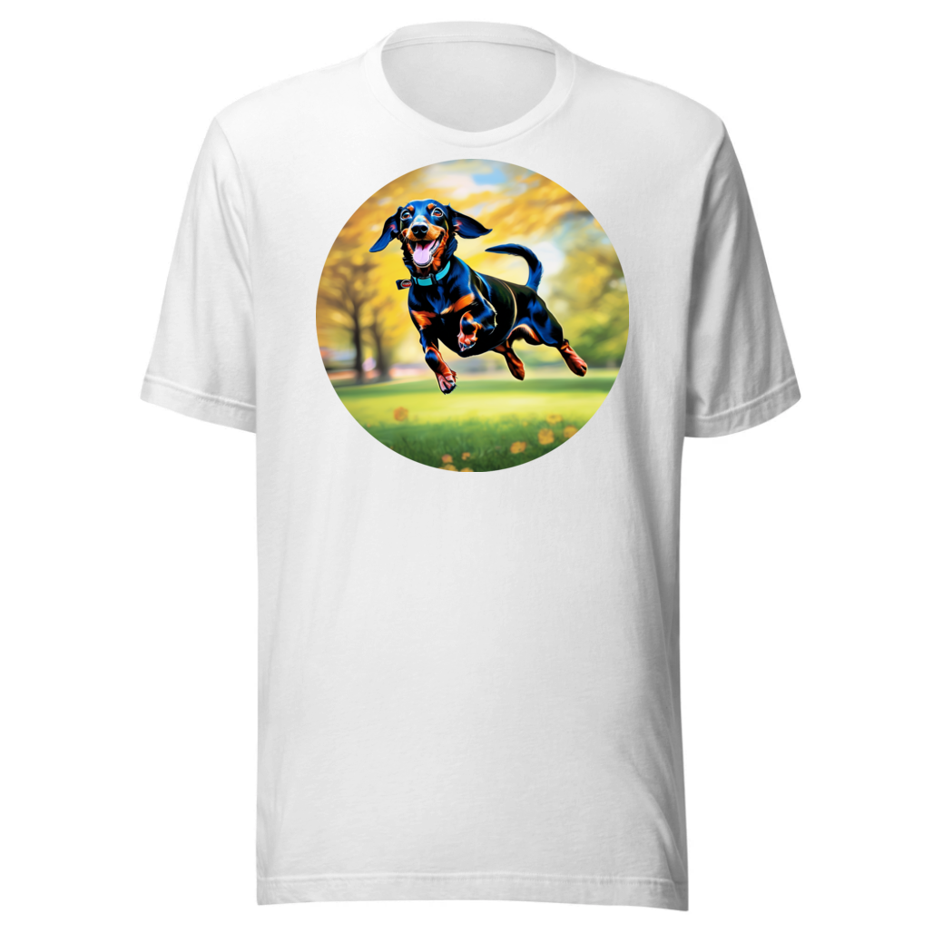 PugMug Custom Black Dachshund T-Shirt