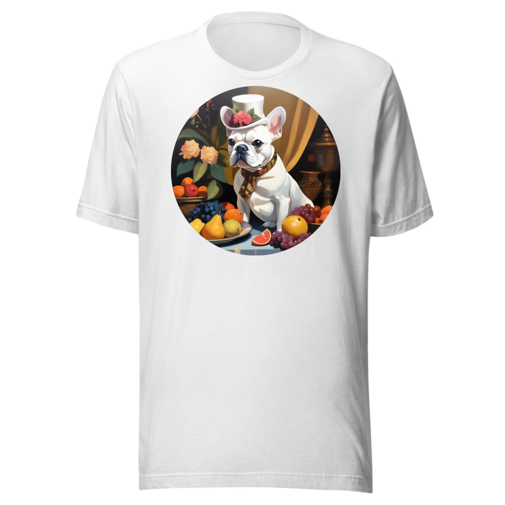 PugMug Custom White French Bulldog T-Shirt