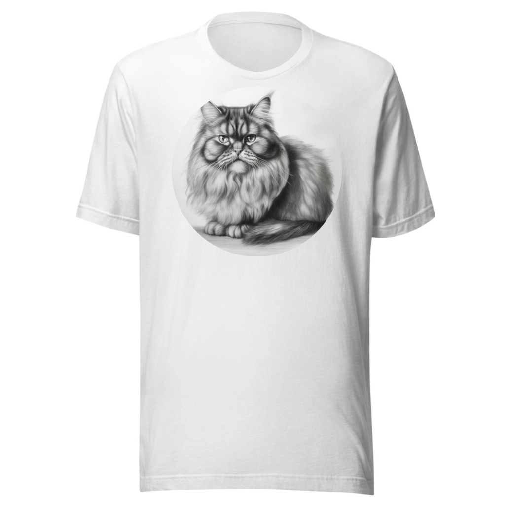 PugMug Custom Tabby Persian Cat T-Shirt
