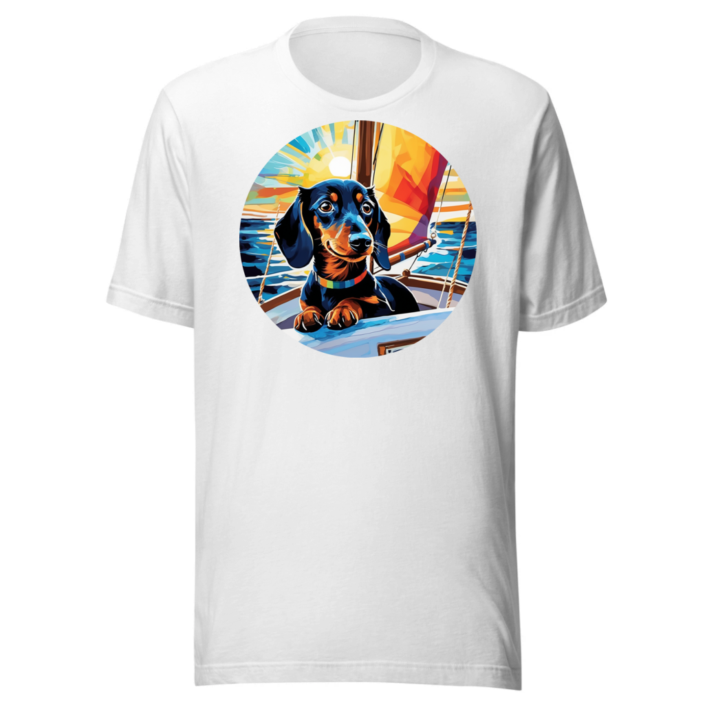 PugMug Custom Black Dachshund T-Shirt
