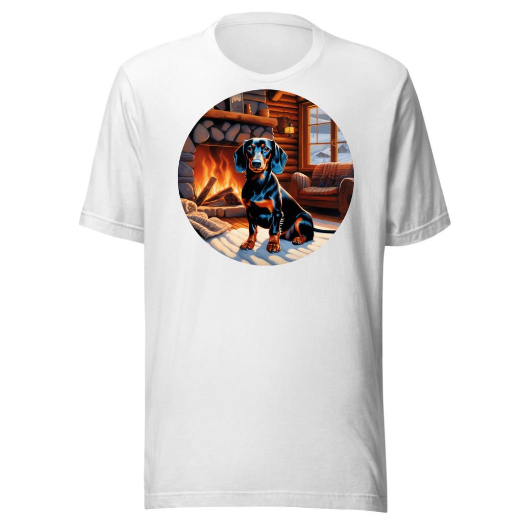 PugMug Custom Black Dachshund T-Shirt