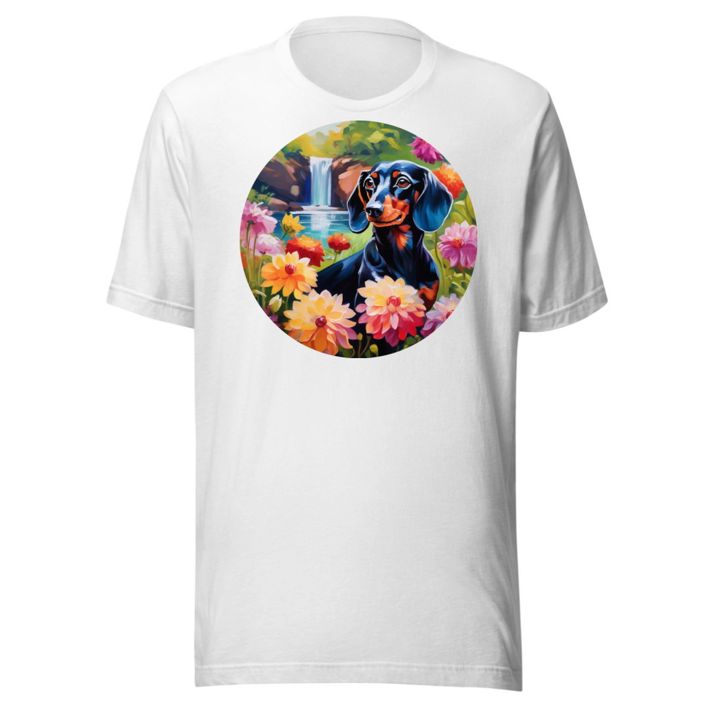 PugMug Custom Black Dachshund T-Shirt