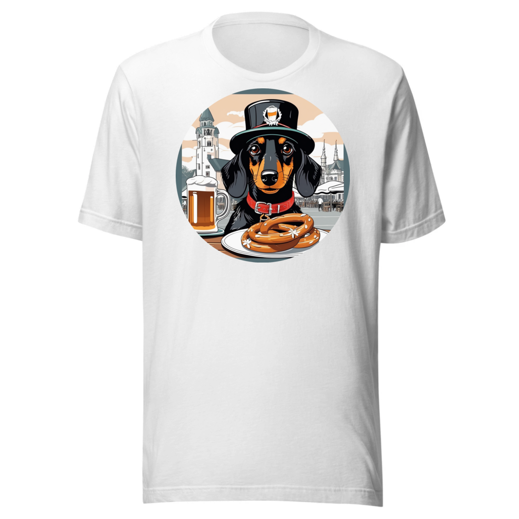 PugMug Custom Black Dachshund T-Shirt