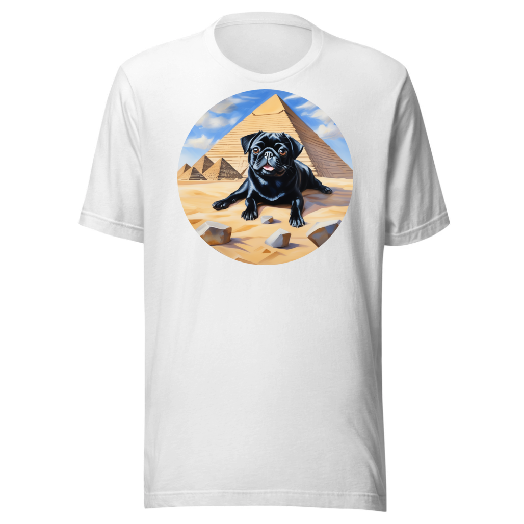 PugMug Custom Black Pug T-Shirt