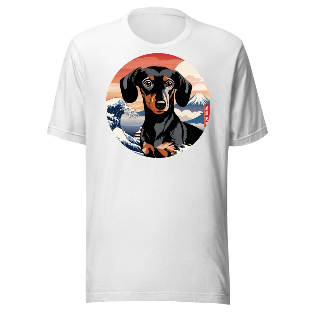PugMug Custom Black Dachshund T-Shirt