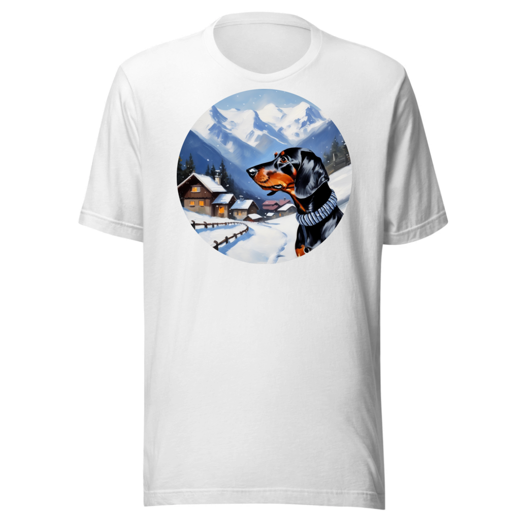 PugMug Custom Black Dachshund T-Shirt