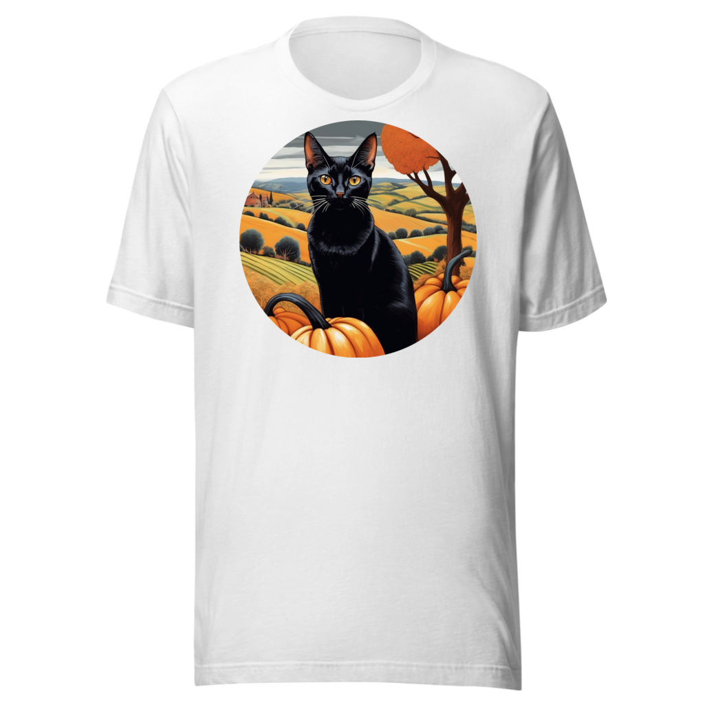 PugMug Custom Black Abyssinian Cat T-Shirt