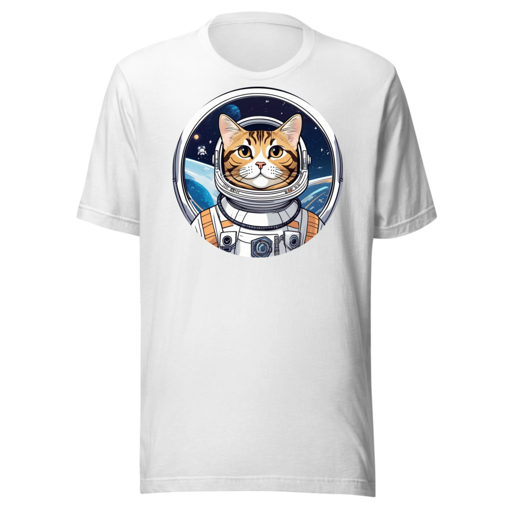 PugMug Custom Tabby American Shorthair Cat T-Shirt