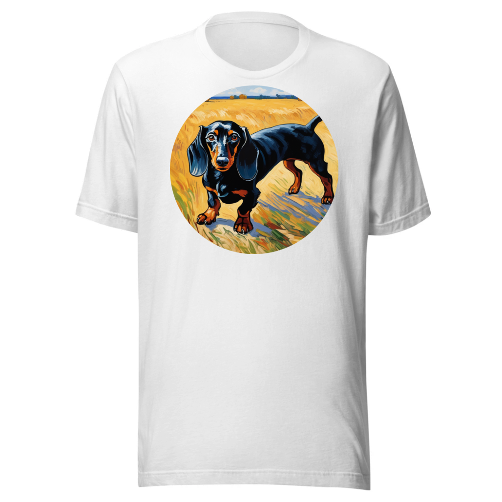 PugMug Custom Black Dachshund T-Shirt