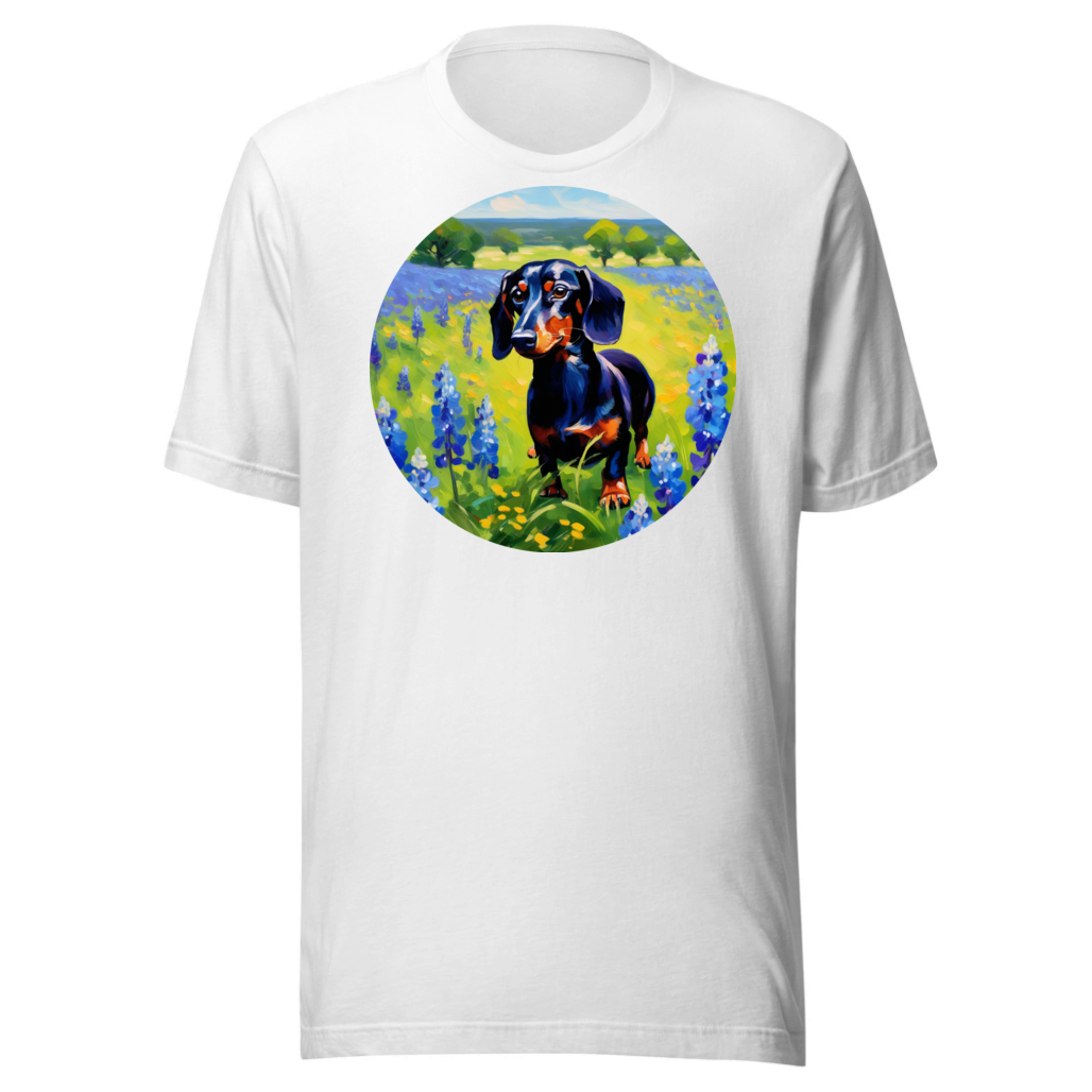 PugMug Custom Black Dachshund T-Shirt