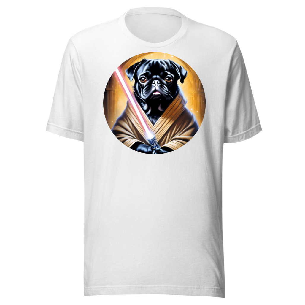 PugMug Custom Black Pug T-Shirt