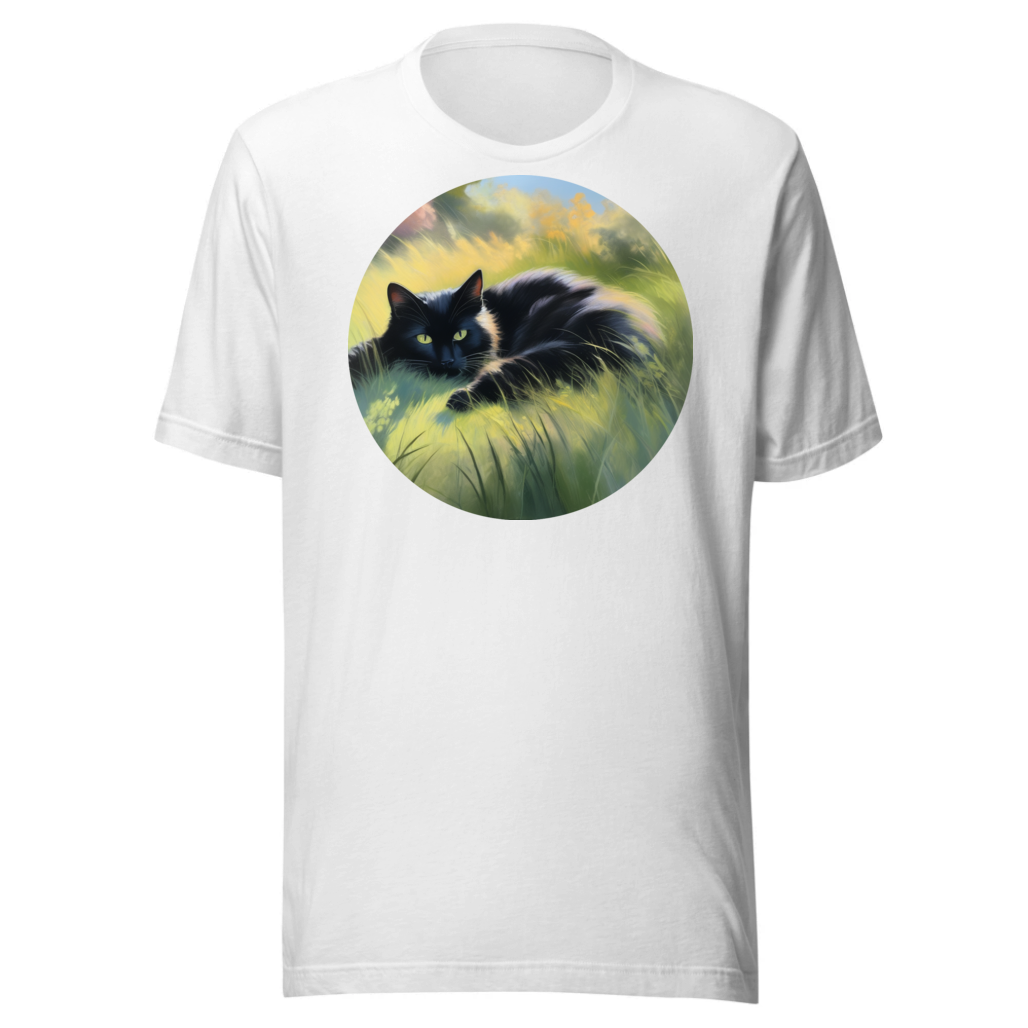 PugMug Custom Black Companion Cat T-Shirt
