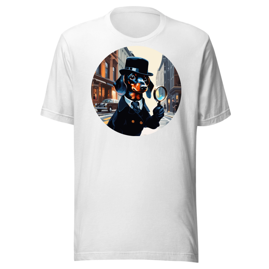 PugMug Custom Black Dachshund T-Shirt