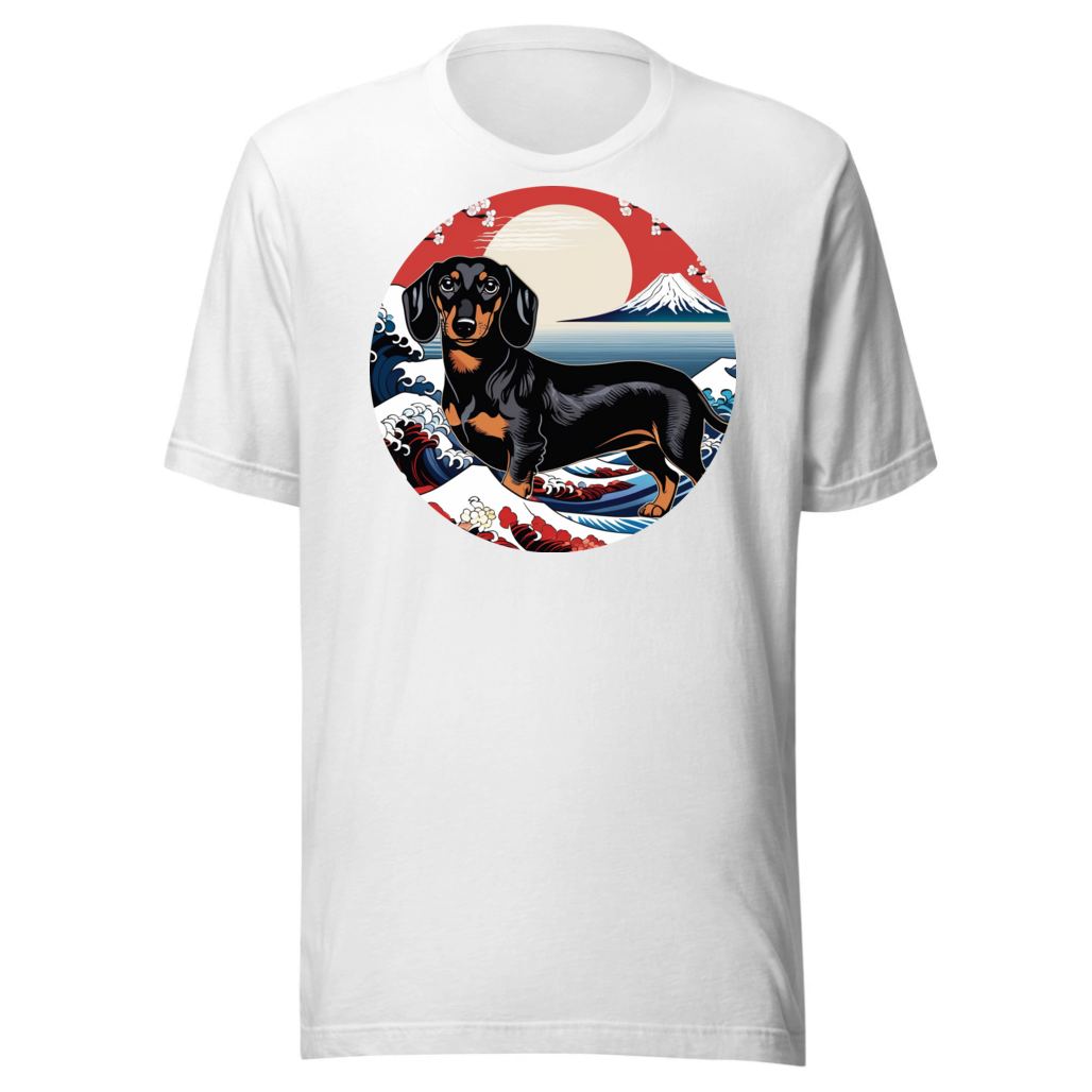 PugMug Custom Black Dachshund T-Shirt