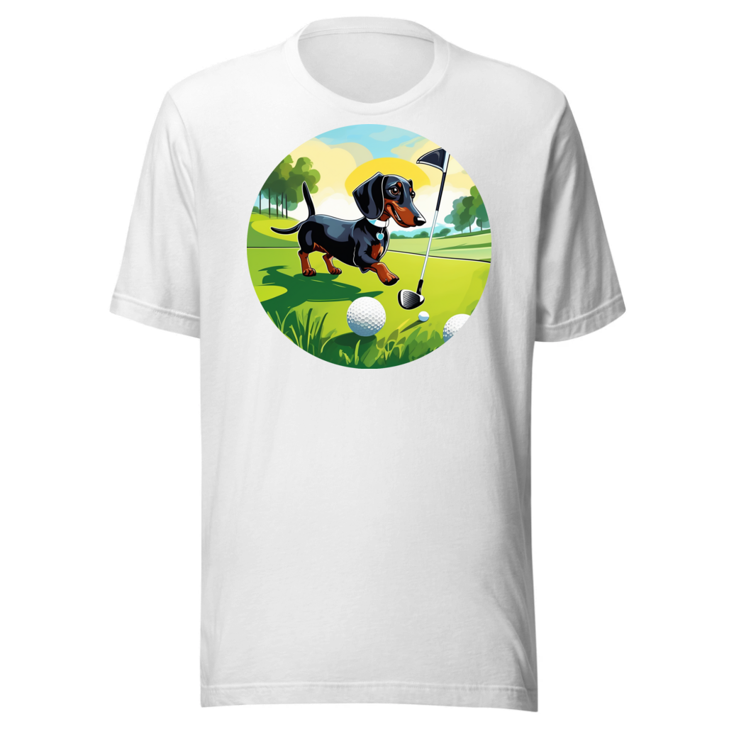 PugMug Custom Black Dachshund T-Shirt