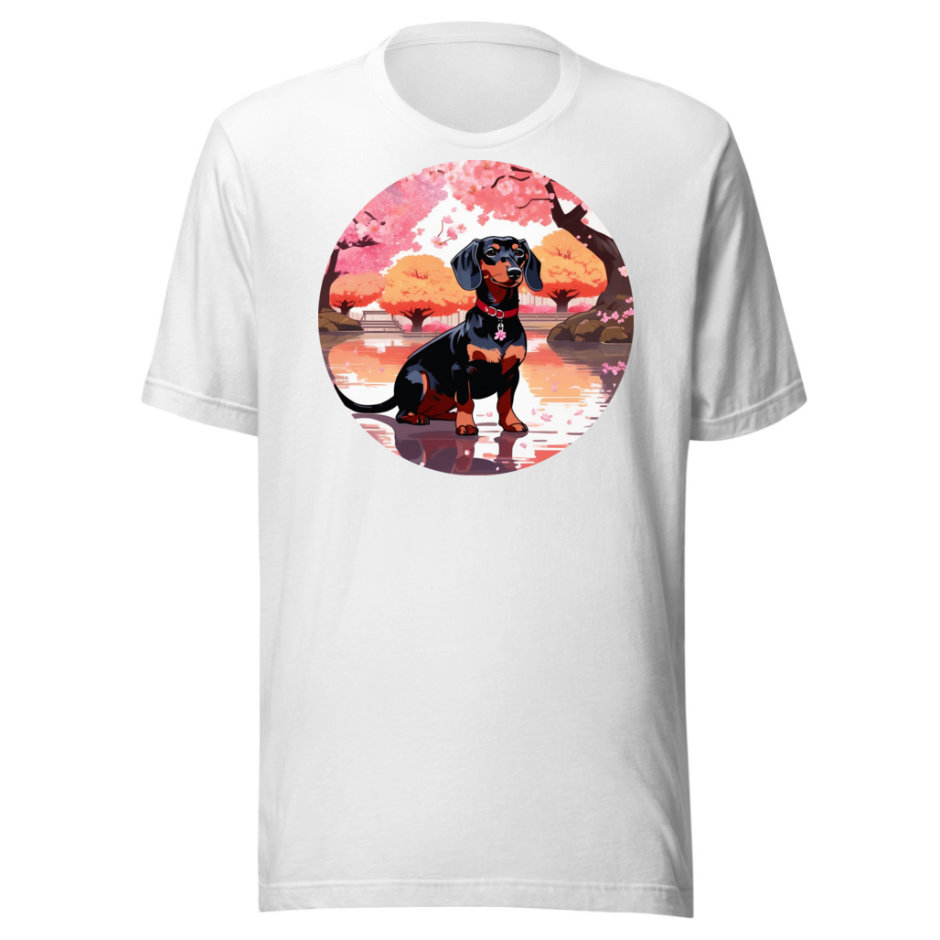 PugMug Custom Black Dachshund T-Shirt