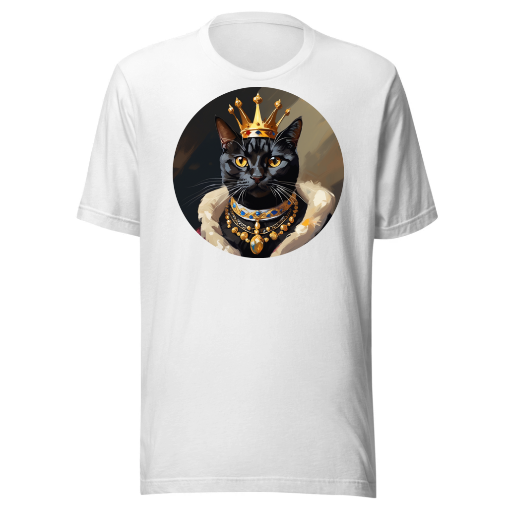 PugMug Custom Black American Shorthair Cat T-Shirt