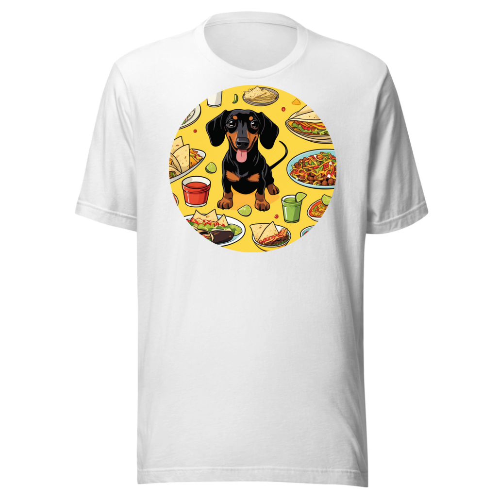 PugMug Custom Black Dachshund T-Shirt