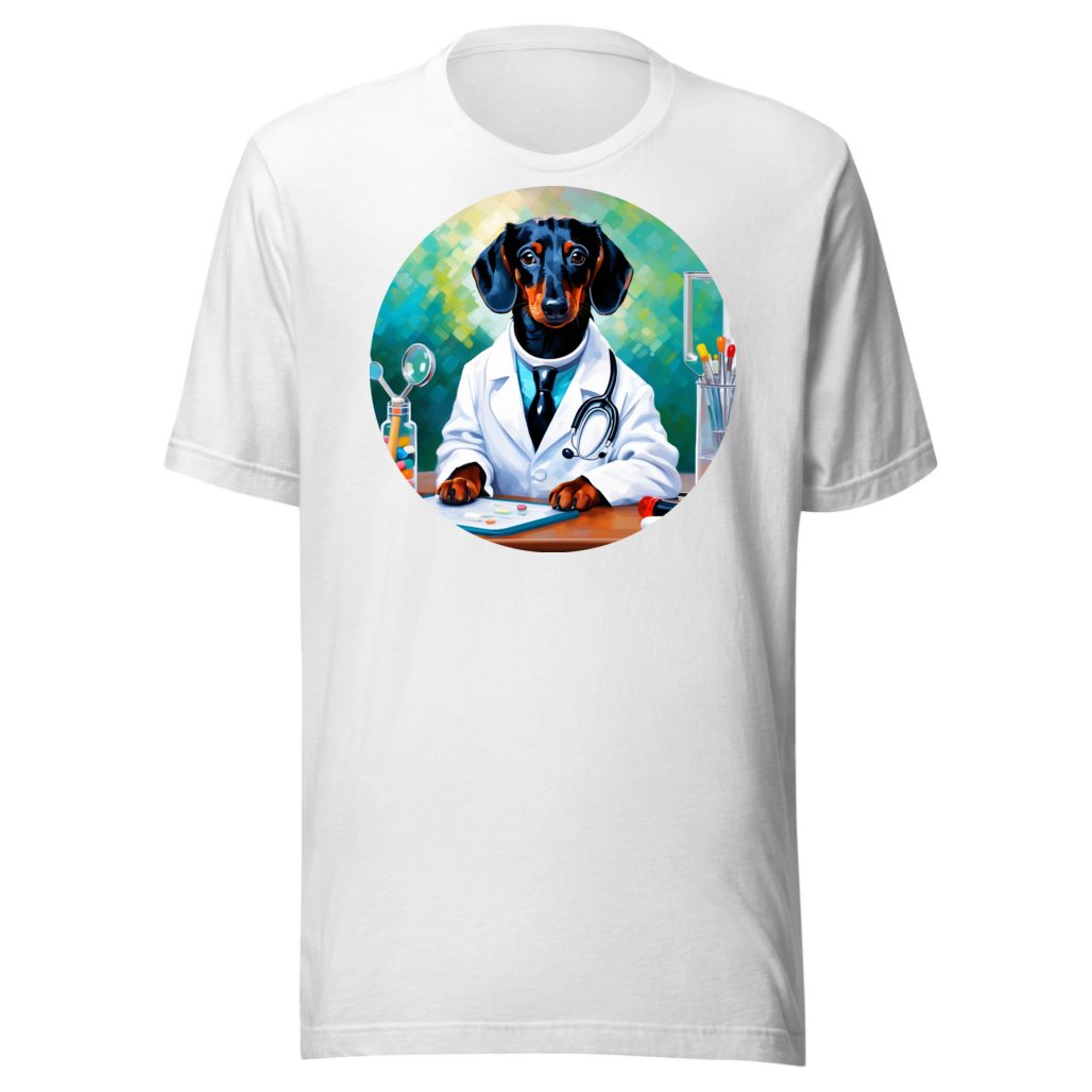 PugMug Custom Black Dachshund T-Shirt