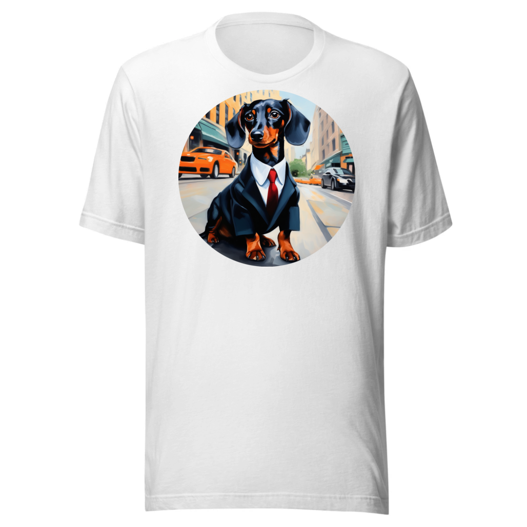 PugMug Custom Black Dachshund T-Shirt