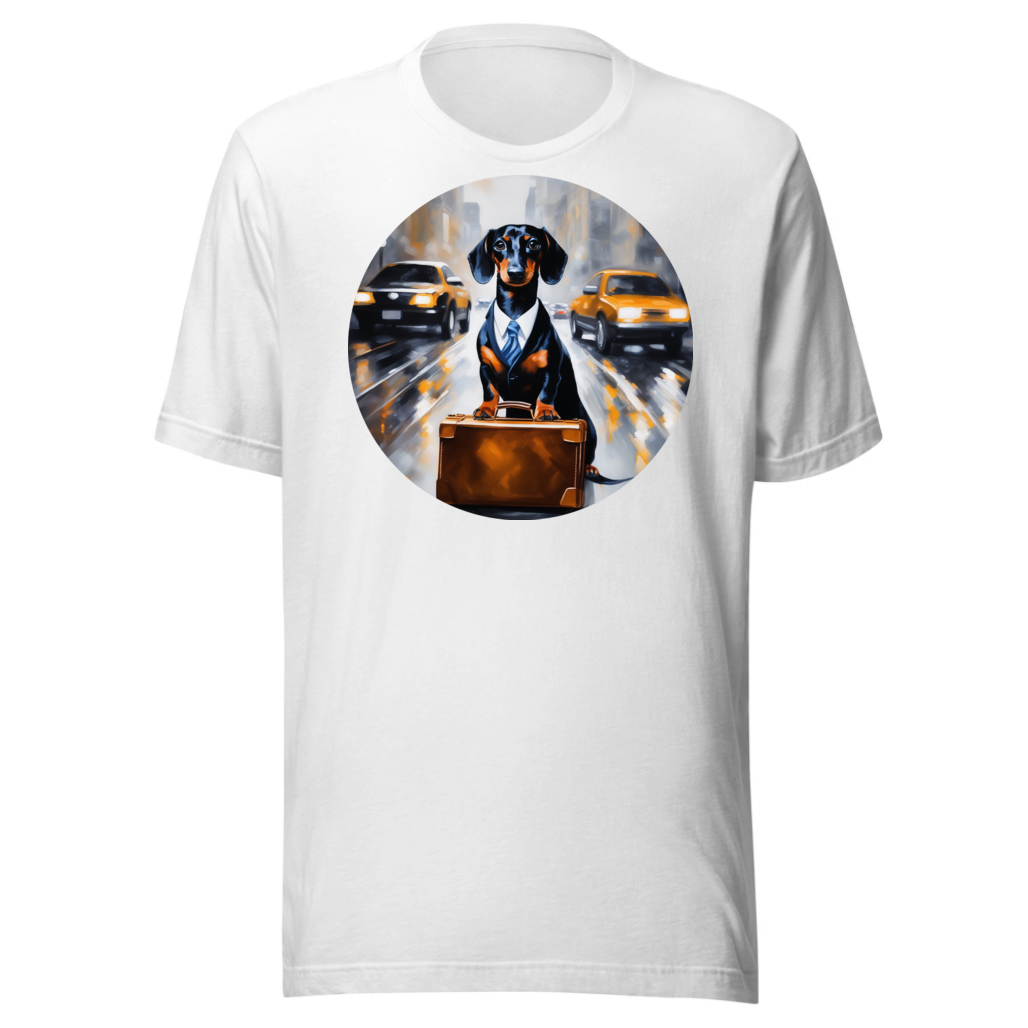 PugMug Custom Black Dachshund T-Shirt