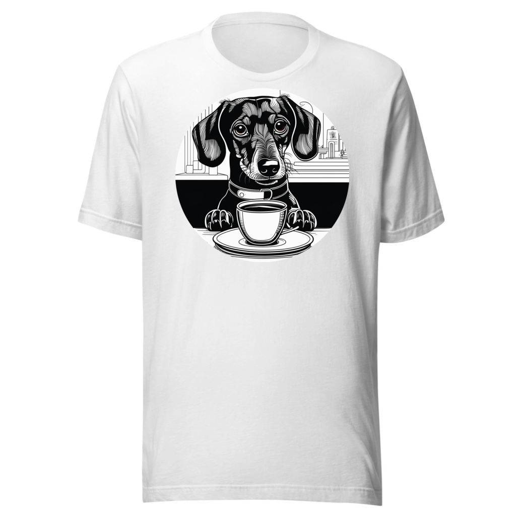 PugMug Custom Black Dachshund T-Shirt