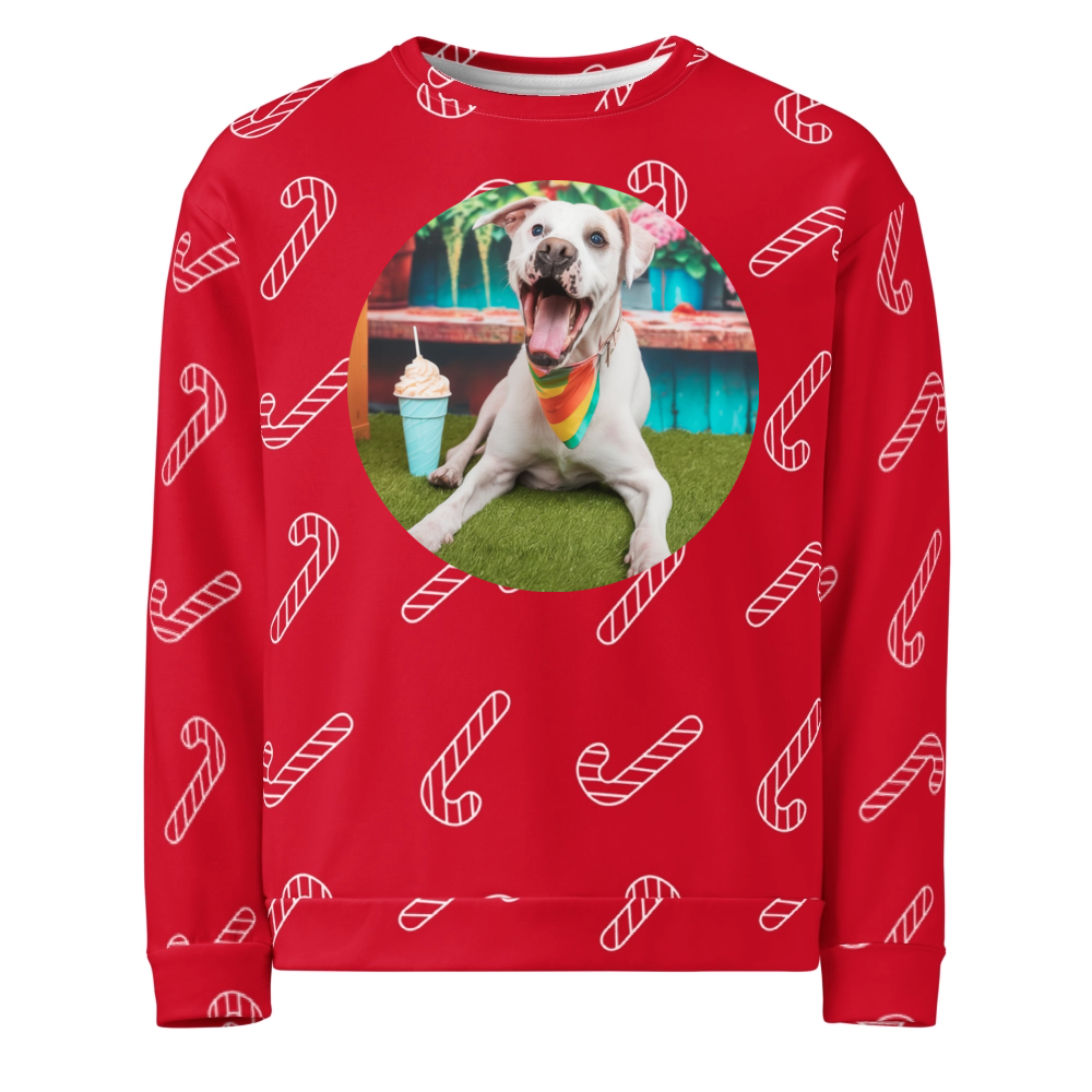 PugMug Custom Melody Ugly Christmas Sweatshirt