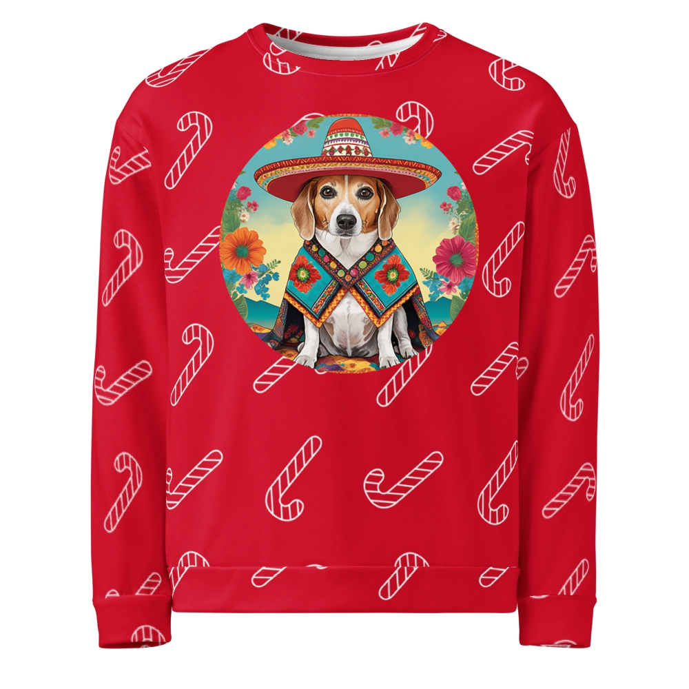 PugMug Custom Munchkin Ugly Christmas Sweatshirt