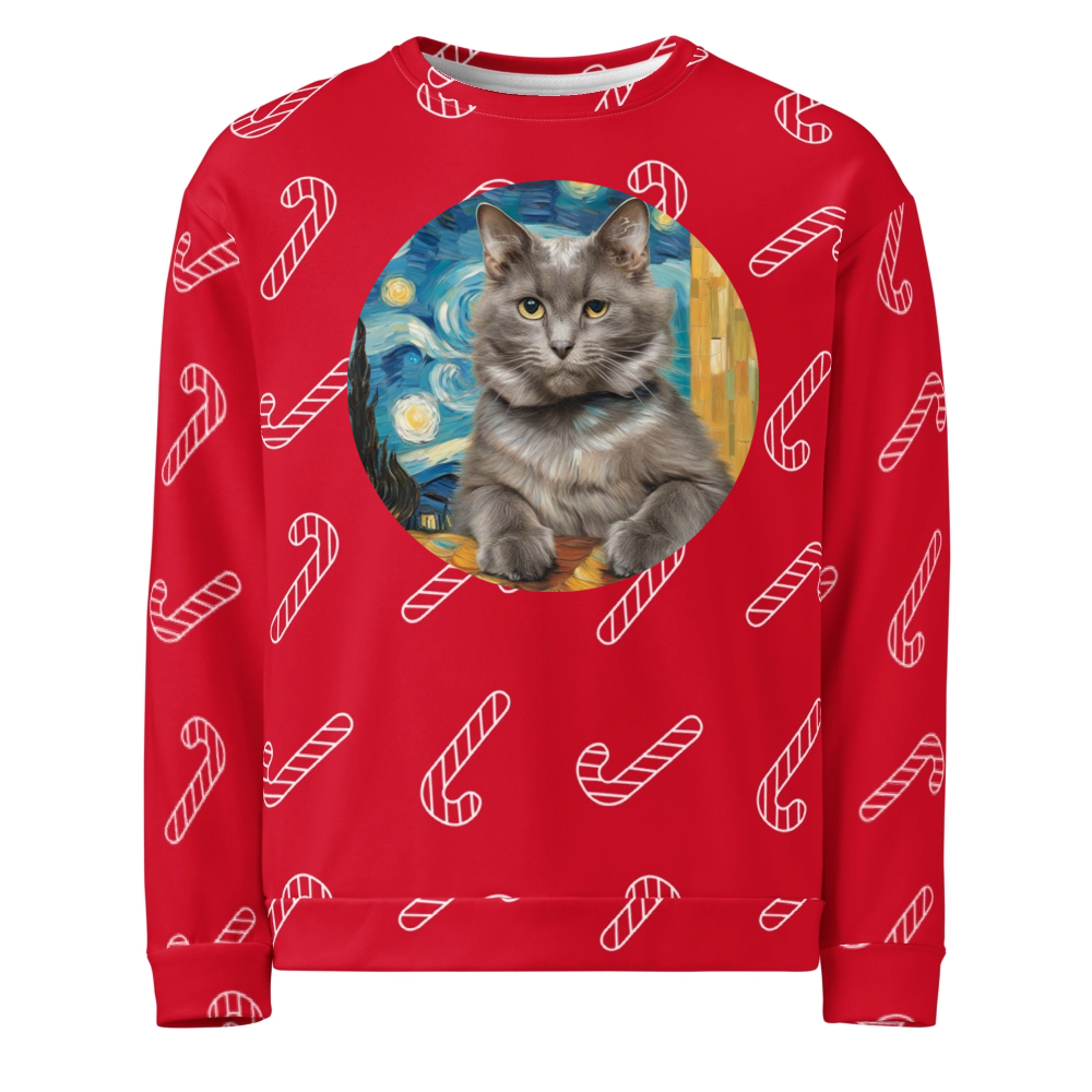 PugMug Custom Thumper Ugly Christmas Sweatshirt