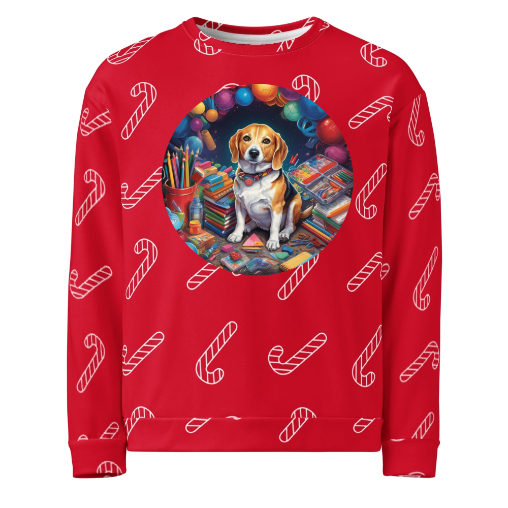 PugMug Custom Munchkin Ugly Christmas Sweatshirt