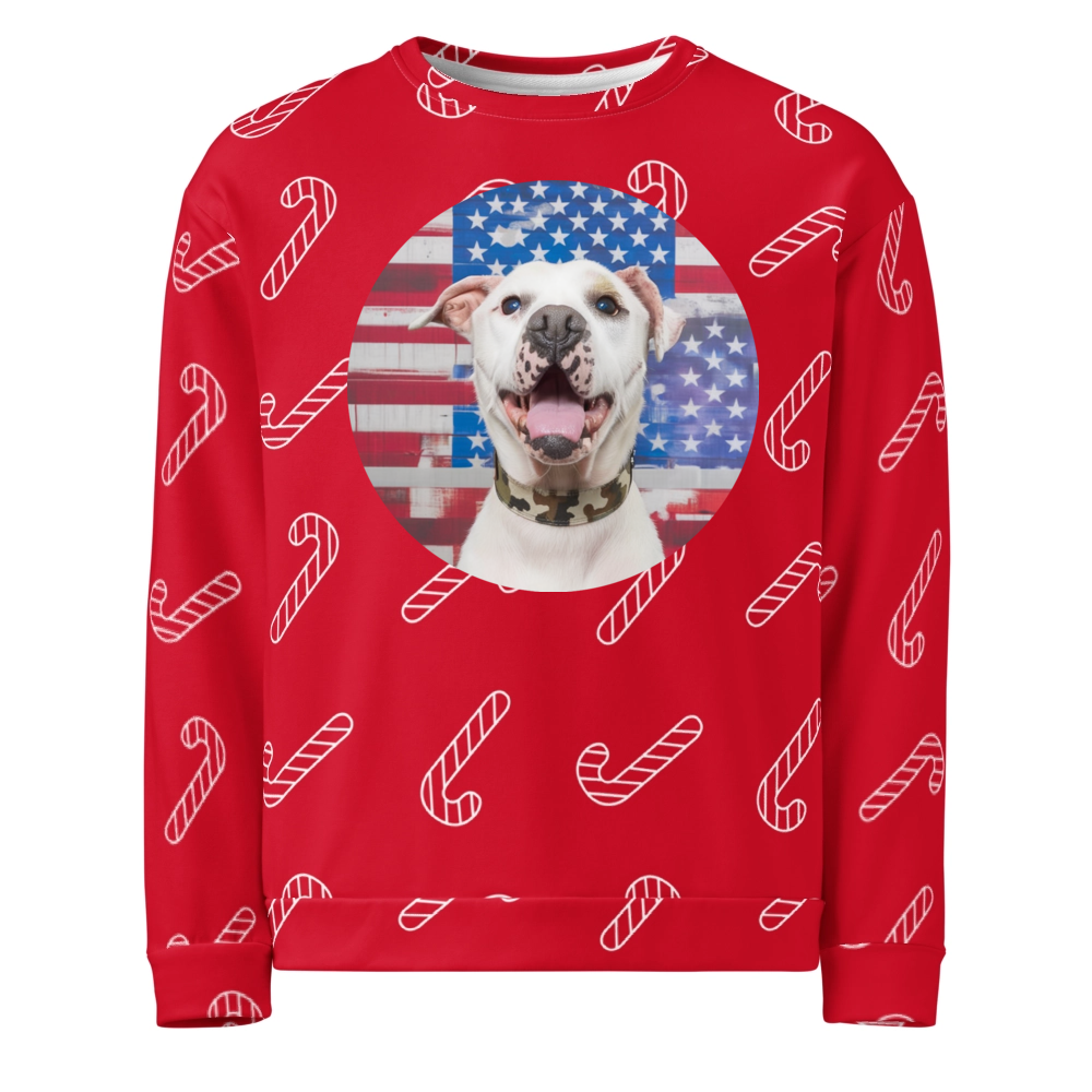 PugMug Custom Melody Ugly Christmas Sweatshirt
