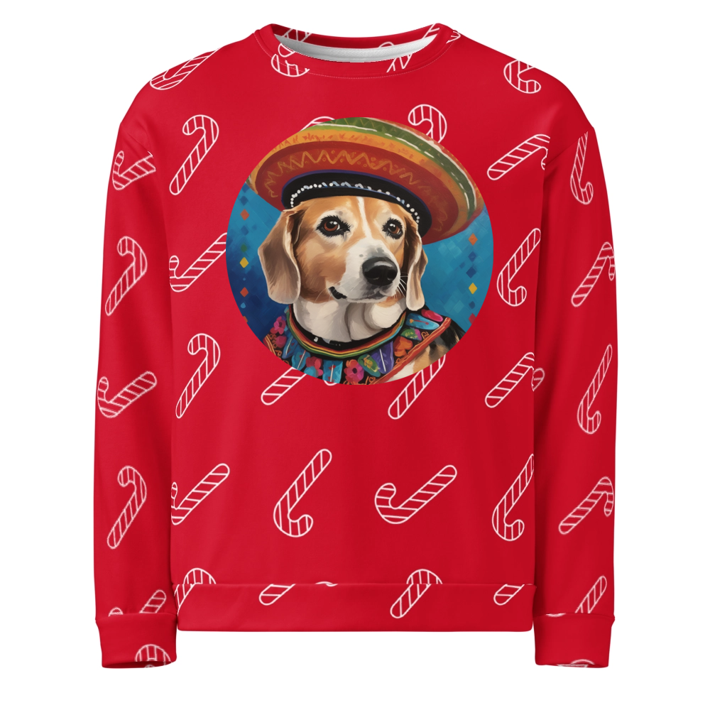 PugMug Custom Munchkin Ugly Christmas Sweatshirt