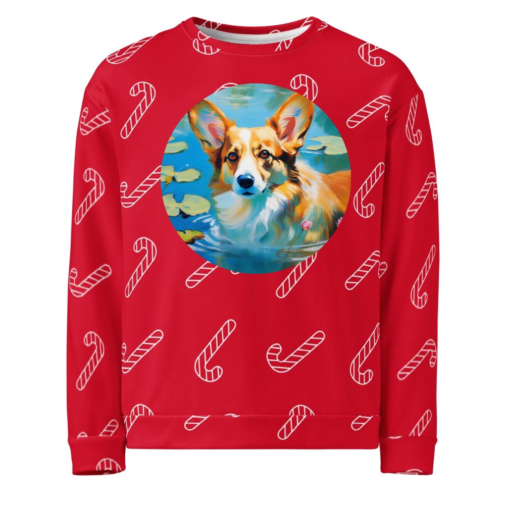 PugMug Custom Pet Ugly Christmas Sweatshirt