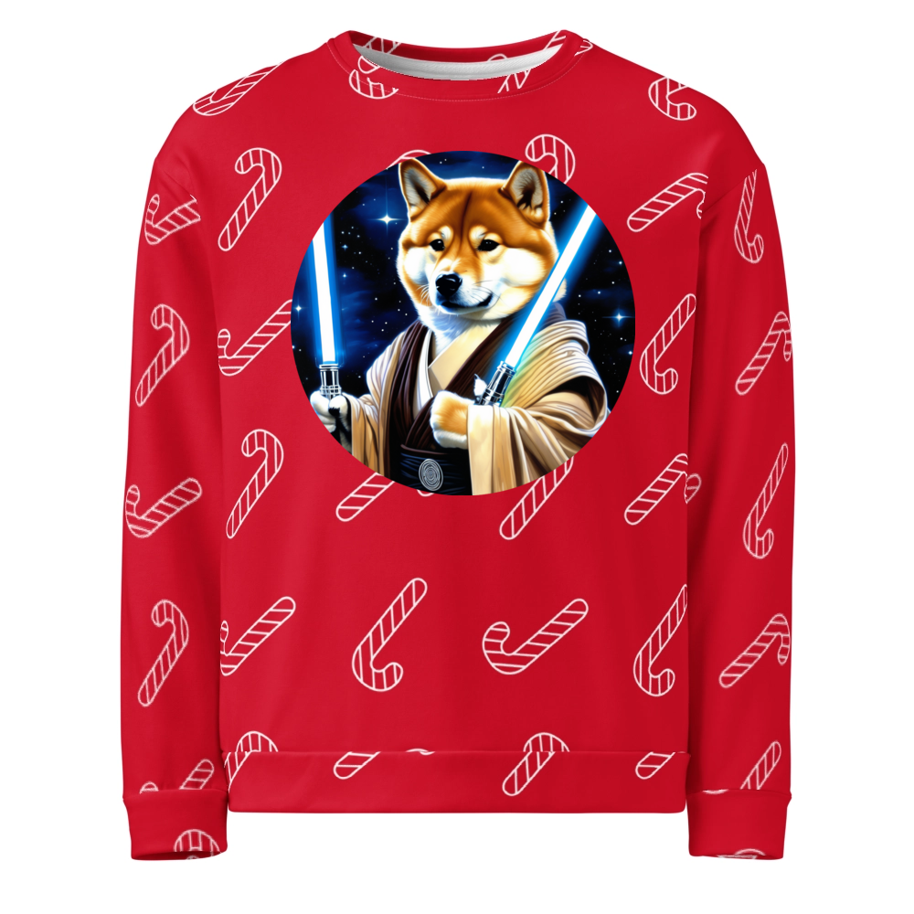 PugMug Custom Shiba Inu Ugly Christmas Sweatshirt