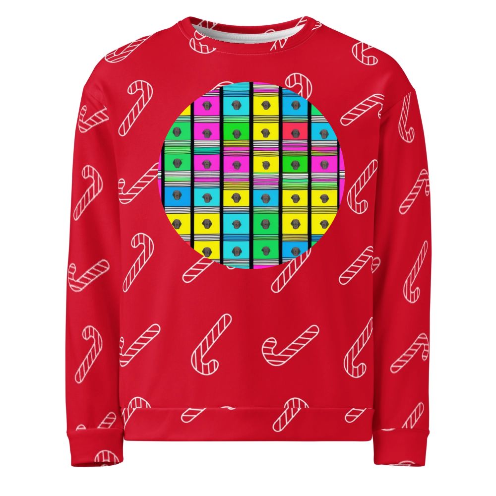 PugMug Custom Newfoundland Ugly Christmas Sweatshirt