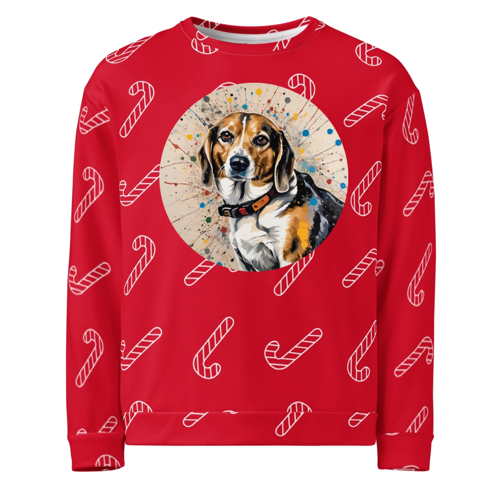 PugMug Custom Munchkin Ugly Christmas Sweatshirt