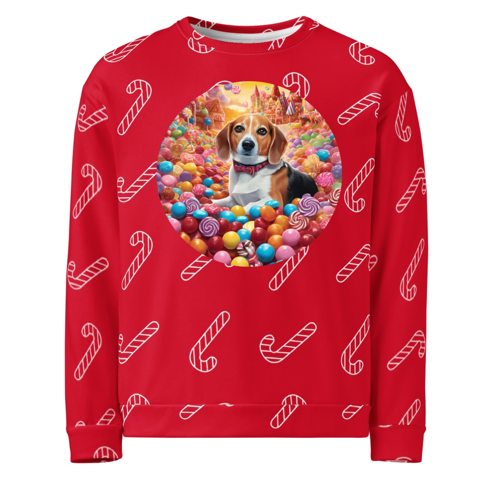 PugMug Custom Munchkin Ugly Christmas Sweatshirt