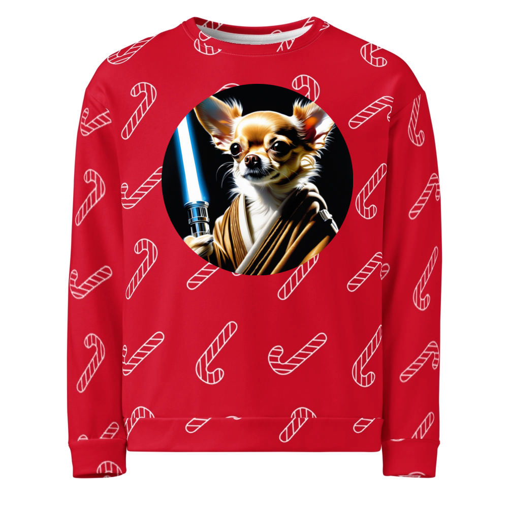 PugMug Custom Chihuahua Ugly Christmas Sweatshirt
