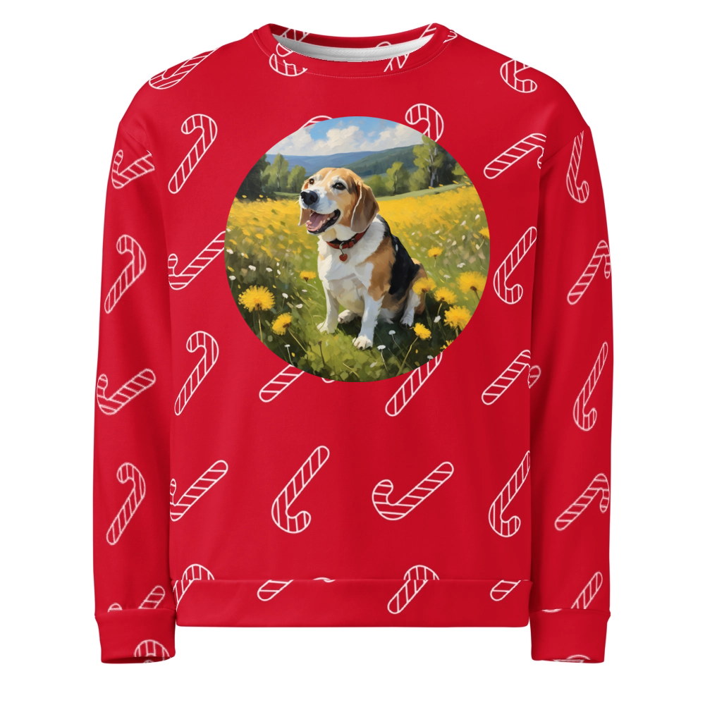 PugMug Custom Munchkin Ugly Christmas Sweatshirt